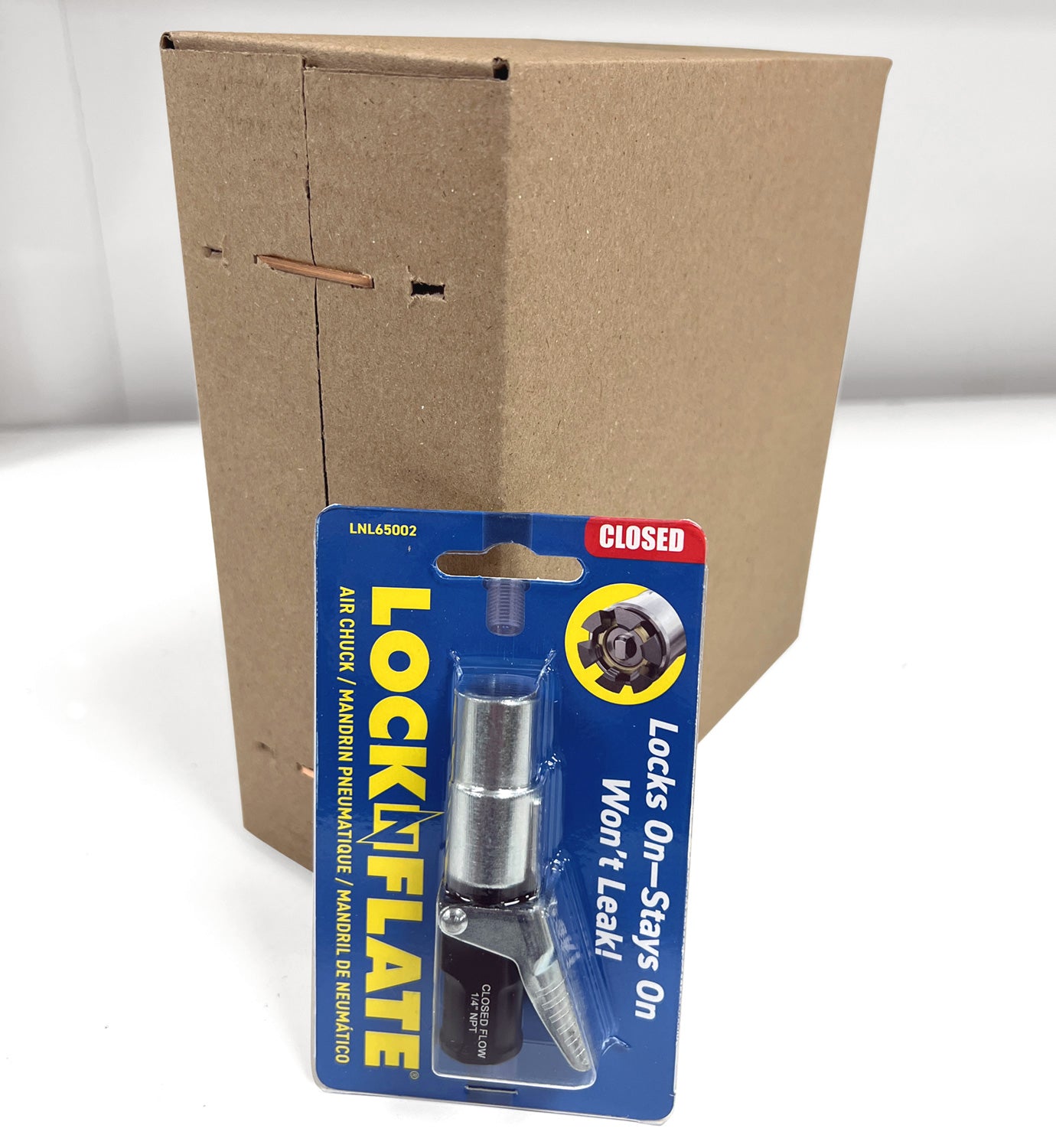 LockNFlate® Locking Air Chuck