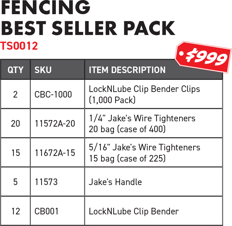 Best Seller Pack - Fencing - TS0012