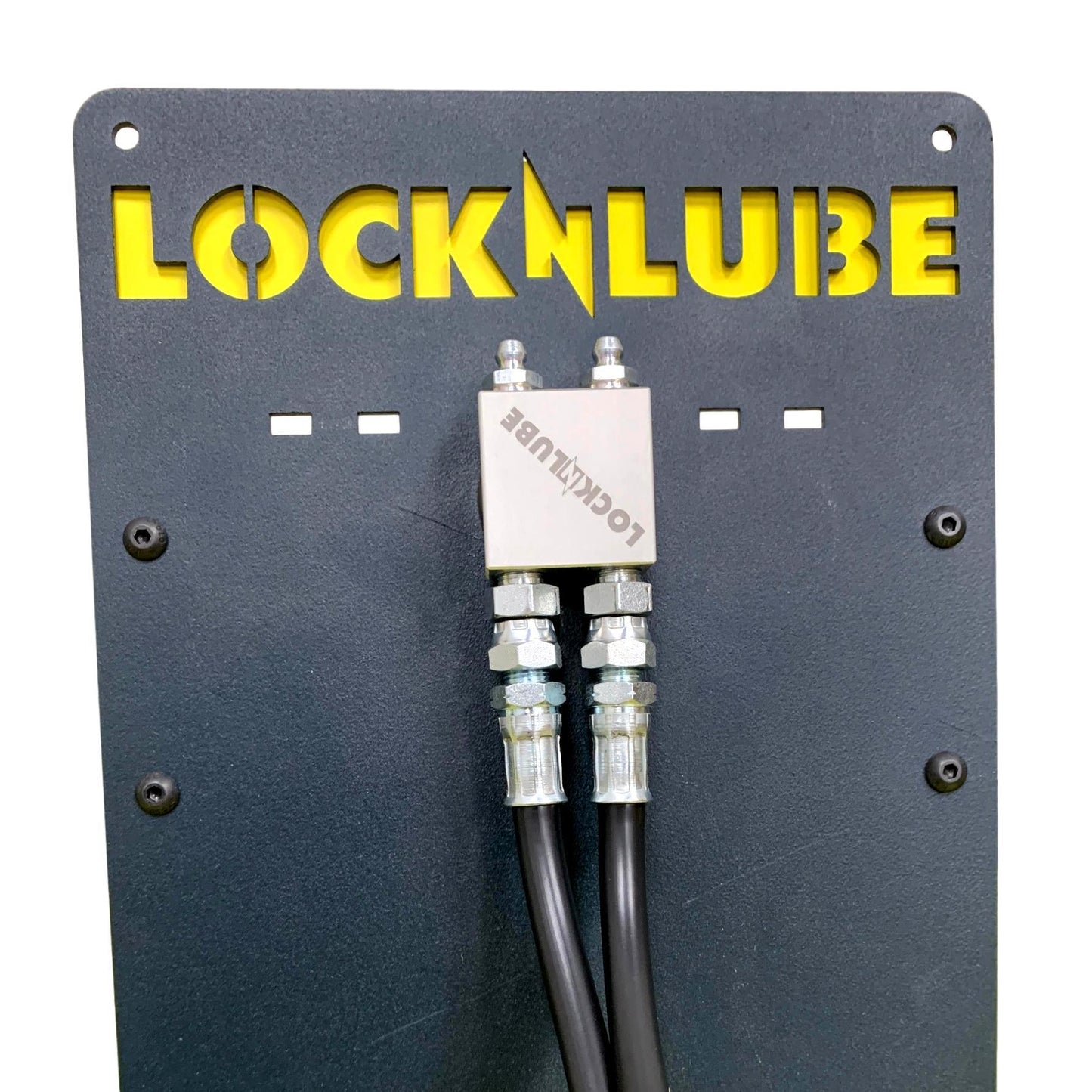 LockNLube Magnetic Grease Fitting Relocation Block