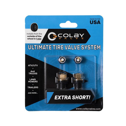 Colby Valve - Ultimate Tire Valve System (Extra Short)