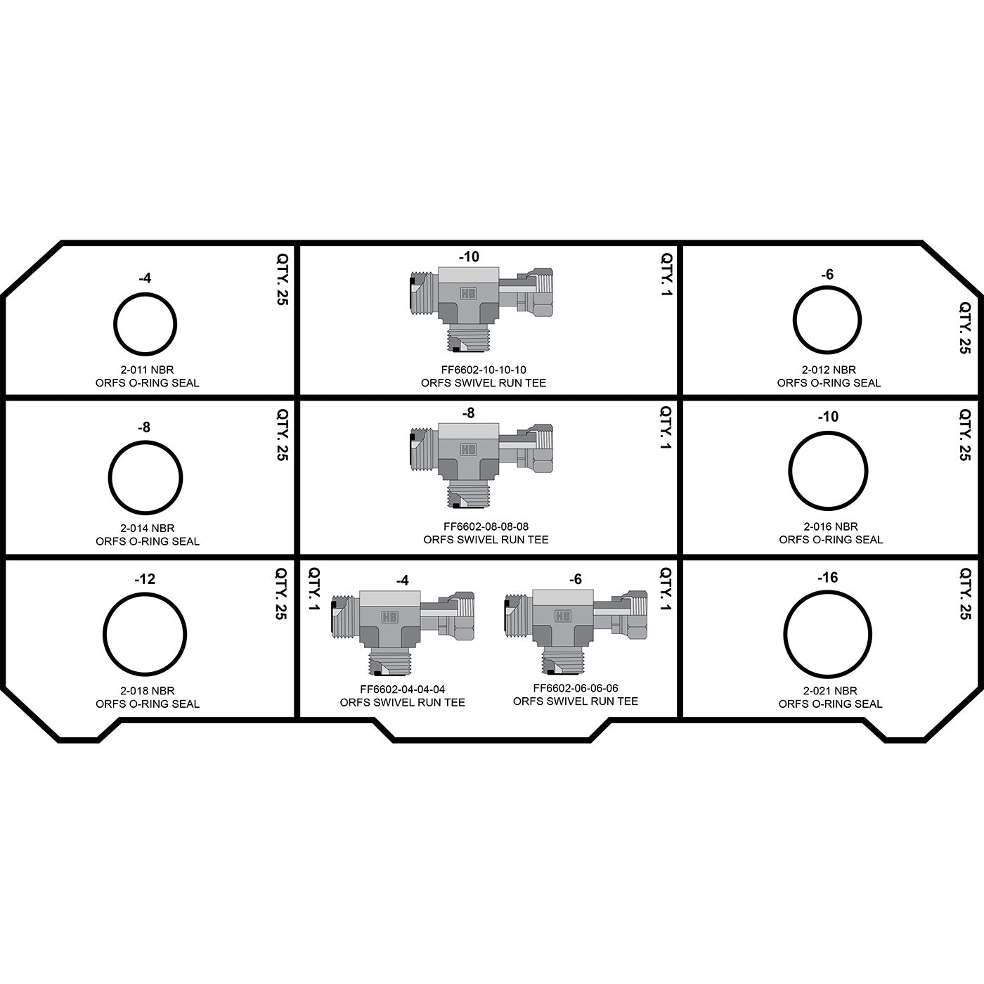 HOSEBOX FACE SEAL Hydraulic Fittings Tower