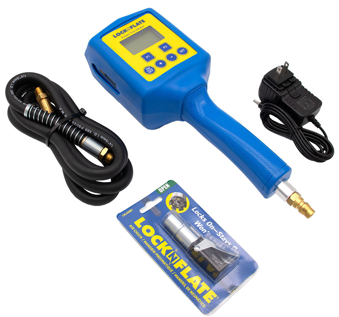 Pre-Set Digital Tire Inflator Gauge